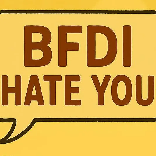 chat with ai character: bfdi hat you 