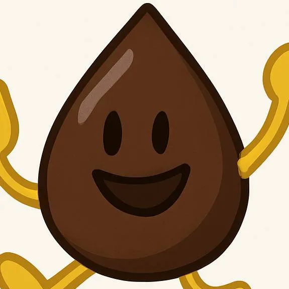 chat with ai character: chocolate teardop