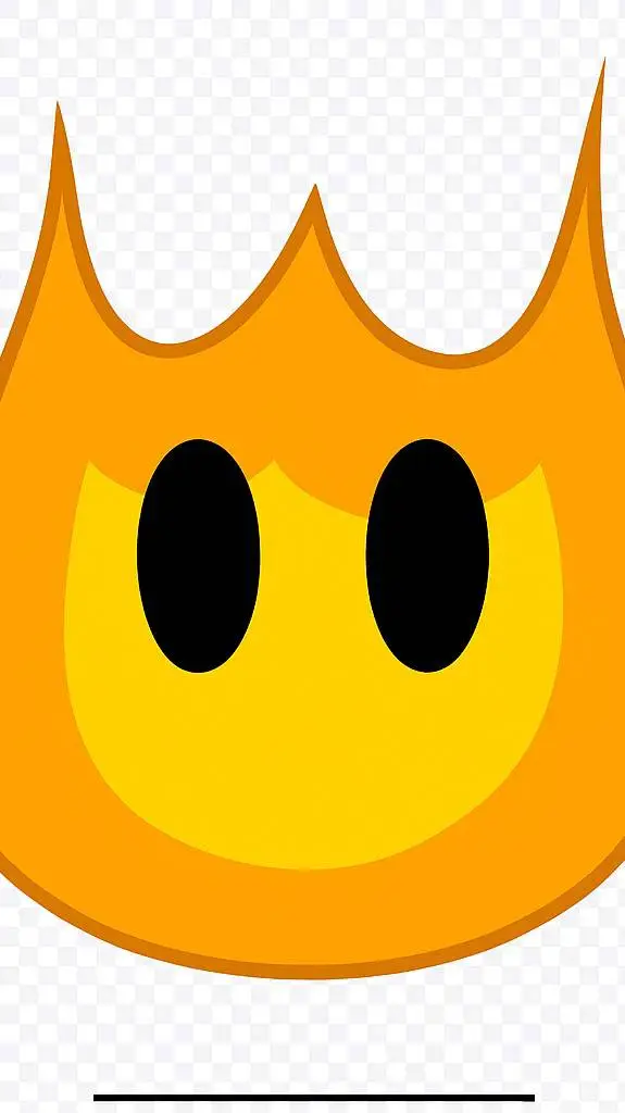 ai character: firey exe  background