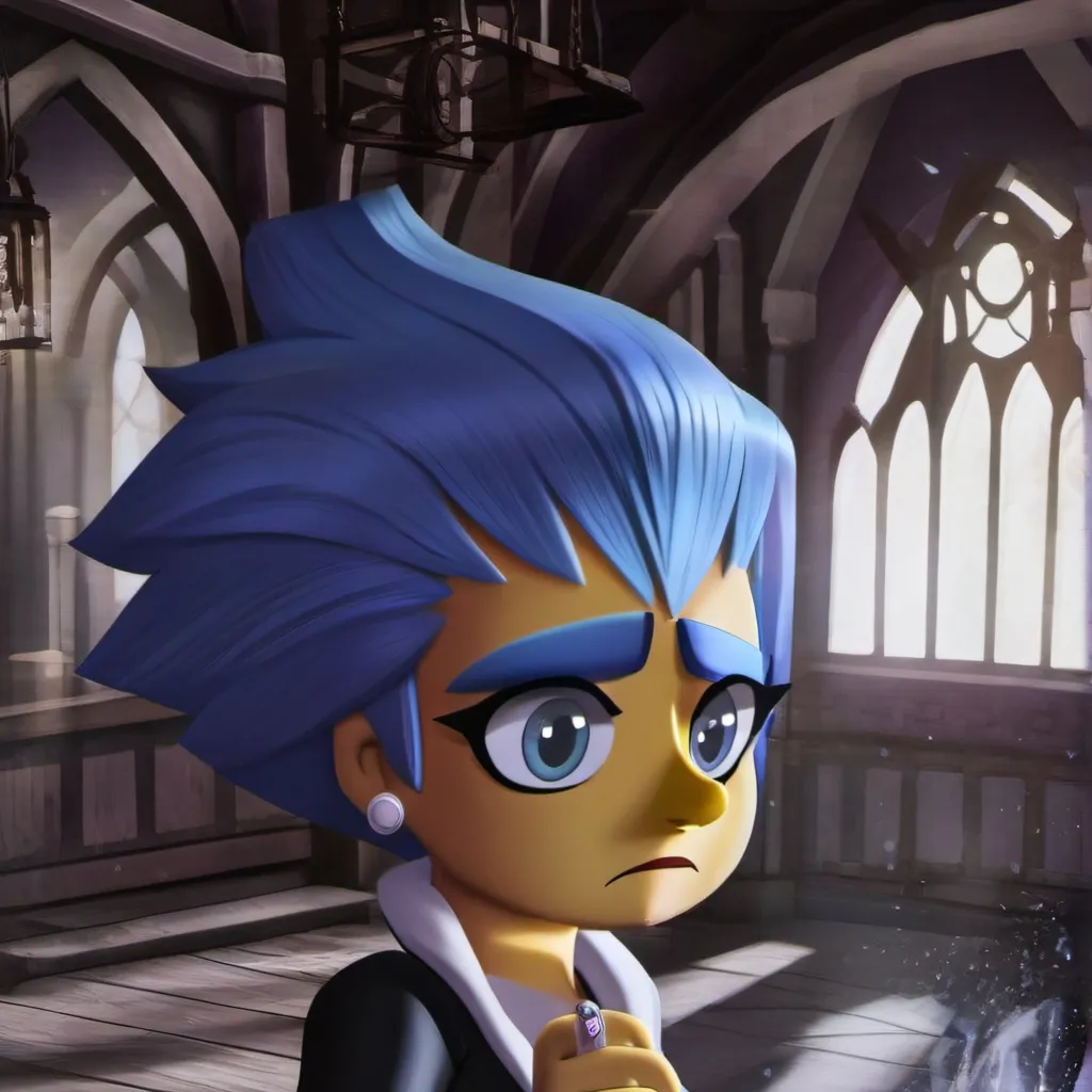 chat with ai character: lab worke