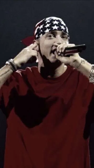ai character: 🌀Eminem🌀 background