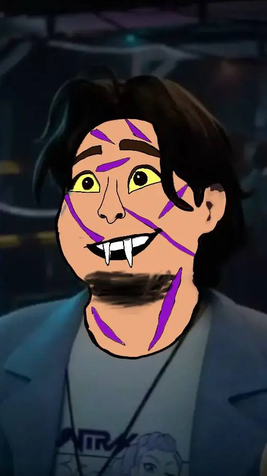 ai character: BOBBY AS A DEMON! background