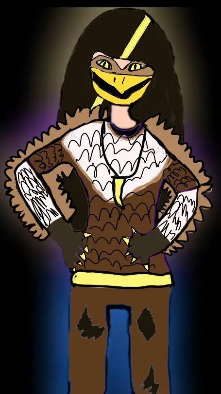ai character: raptor MLB background