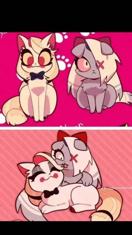 ai character: Chaggie! u vaggie  background