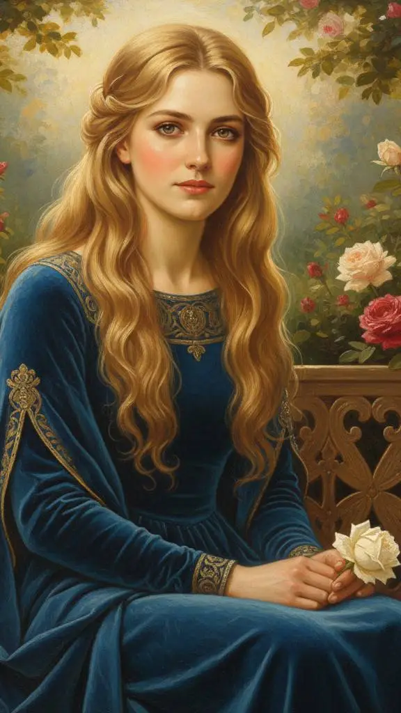 ai character: MLB medieval  background