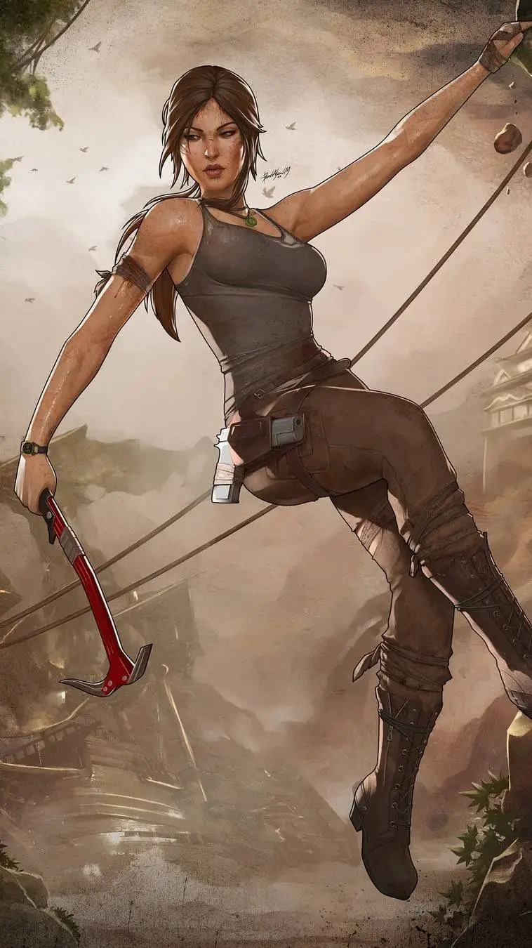 Talkie AI - Chat with Lara Croft 
