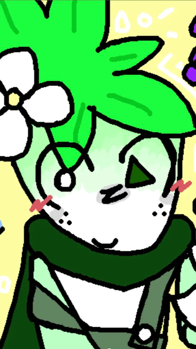 ai character: Sprout Seedly😋 background