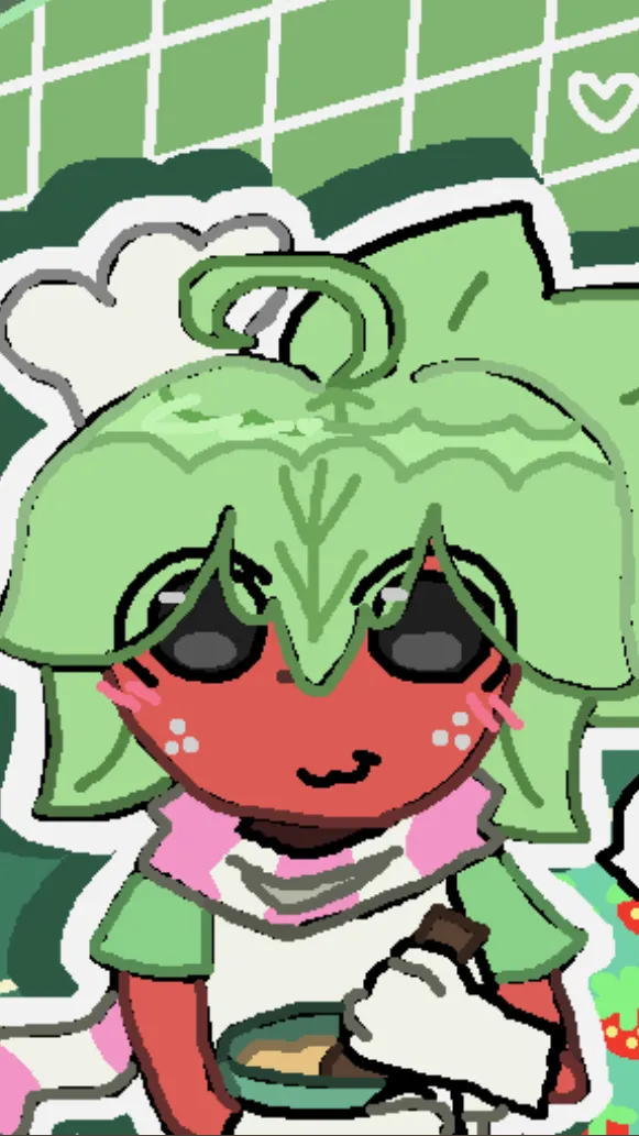 ai character: Sprout Seedly😋 background