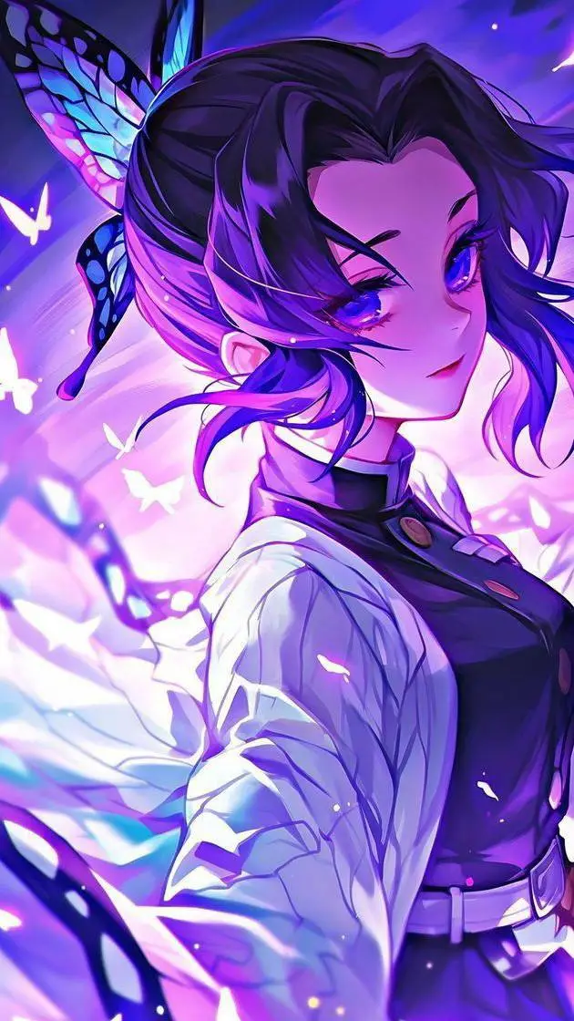 ai character: Demon slayer background