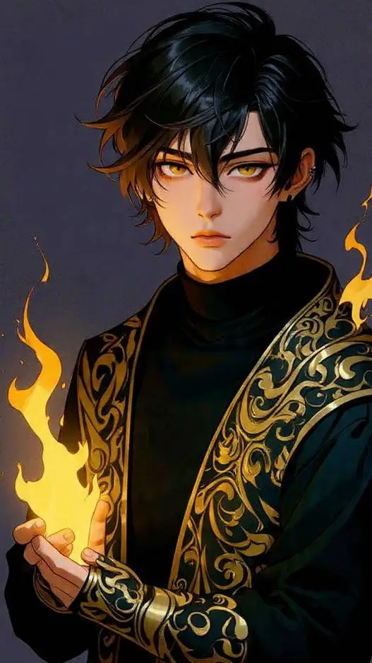 ai character: Mark background