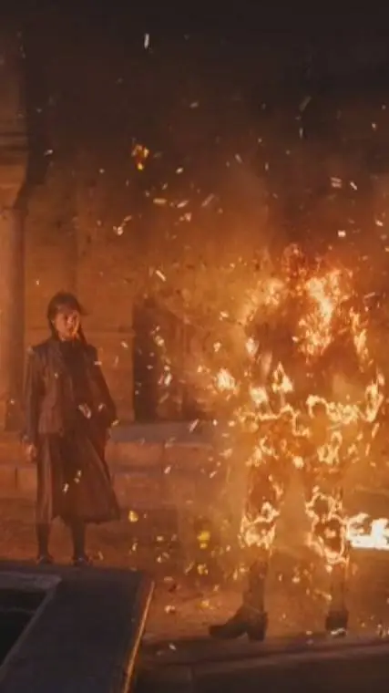 ai character: wednesday S1 e8 background