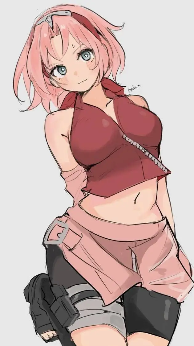 ai character: Sakura background