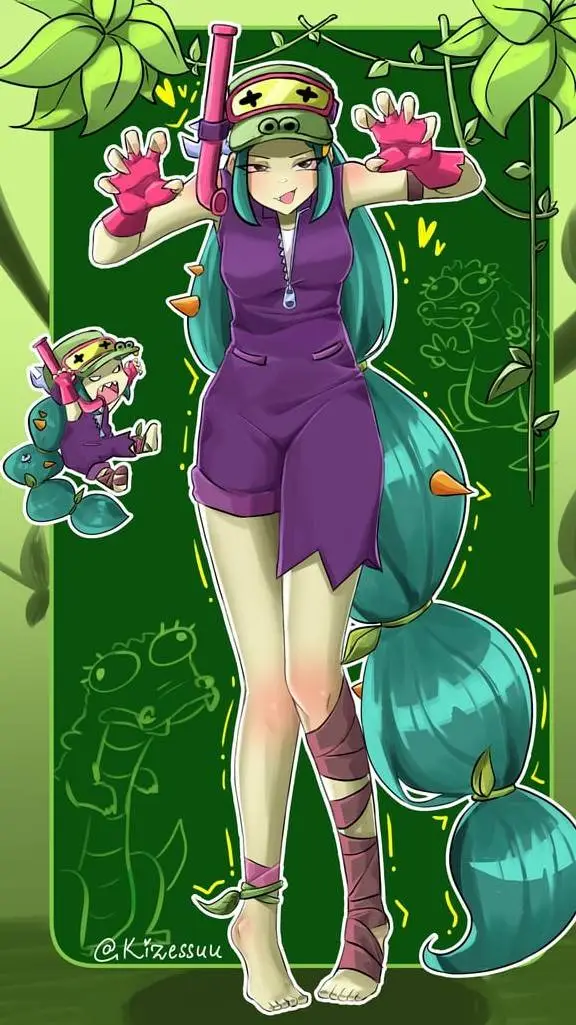 ai character: Alli brawl stars  background
