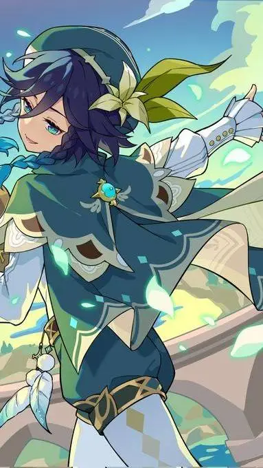 ai character: clingy venti background