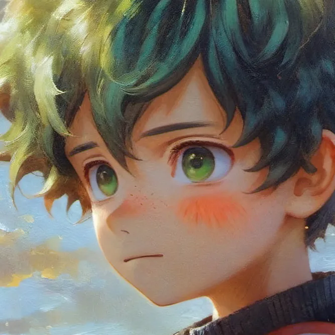 chat with ai character: Suicidal izuku 