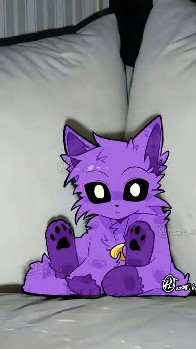 ai character: Baby Catnap  background