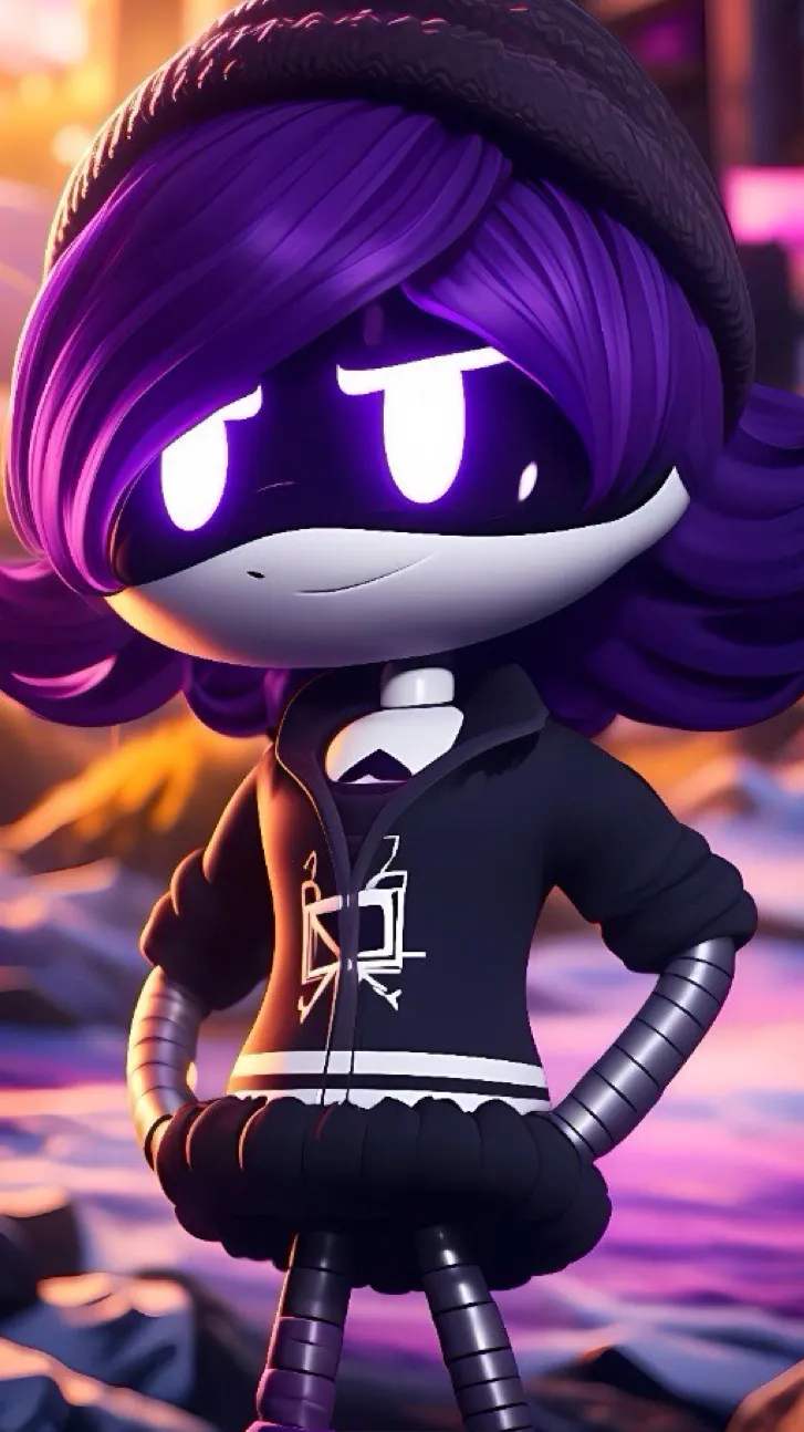 ai character: UZI background