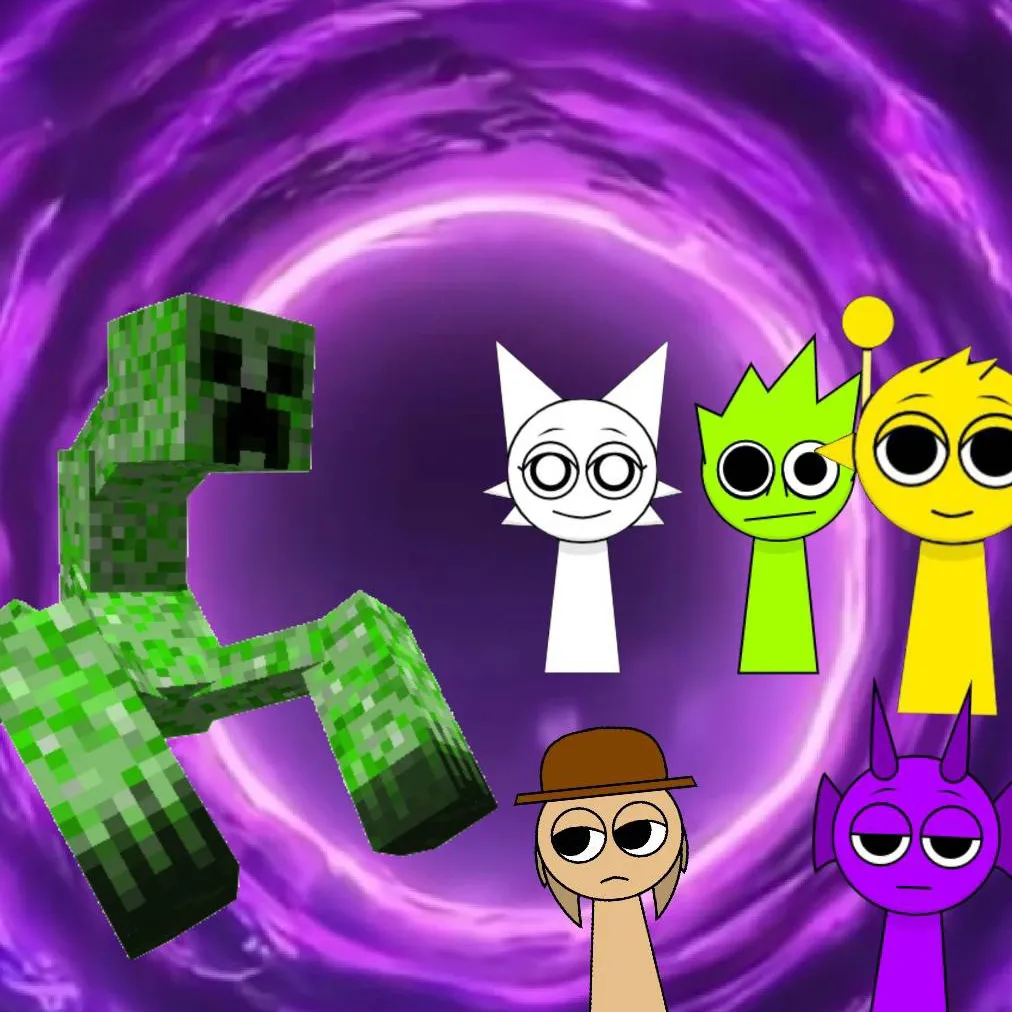 chat with ai character: Creeper 🆚 Sprunki