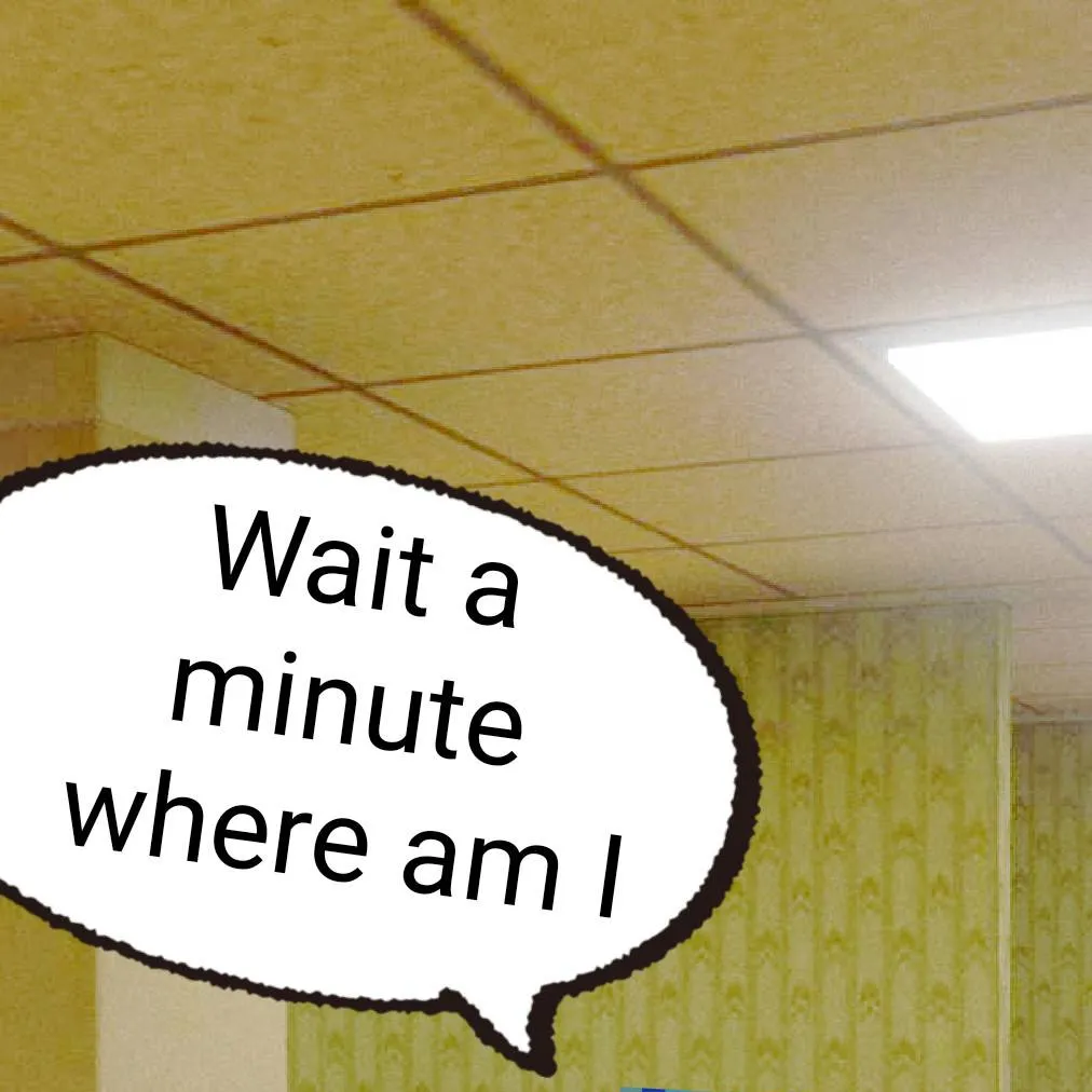 chat with ai character: In the backrooms 