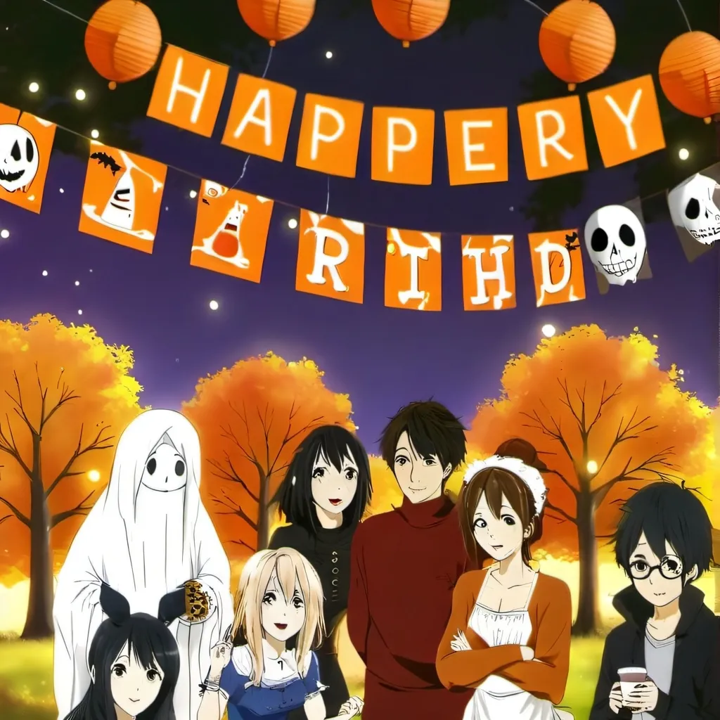 chat with ai character: Halloween Birthday
