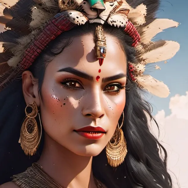 chat with ai character: Queen Nicté