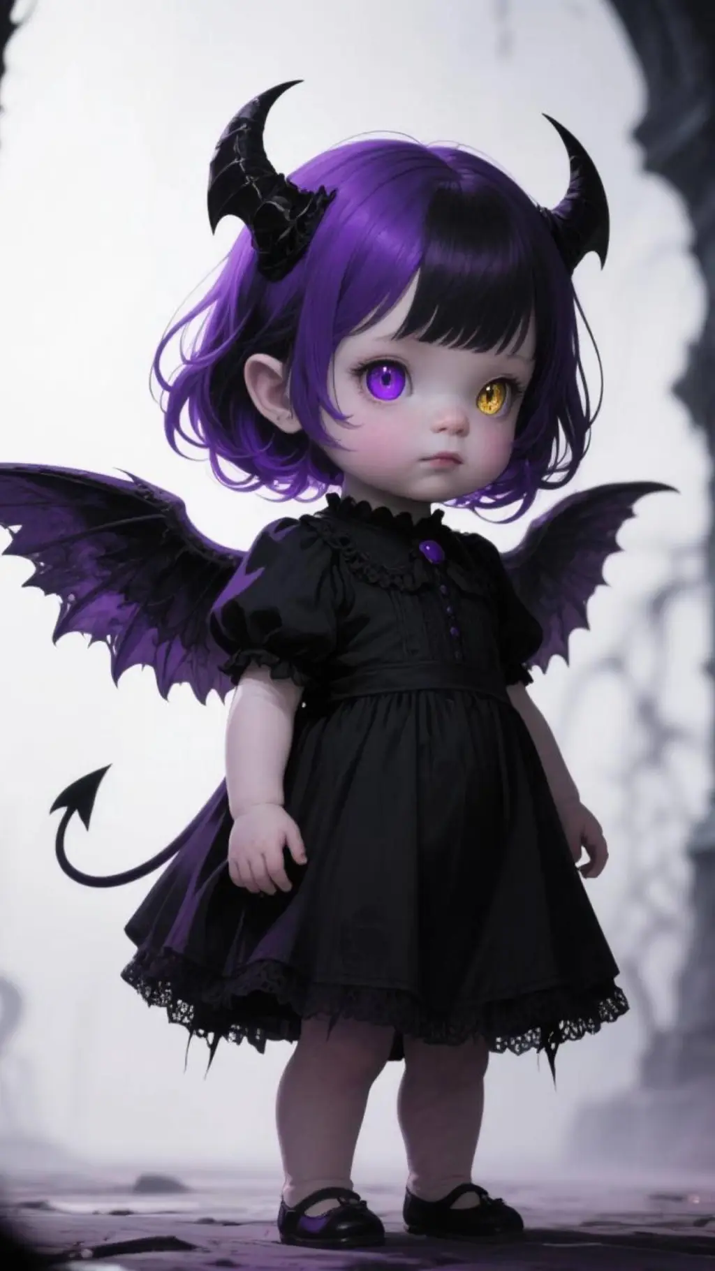 ai character: past baby Olivia background