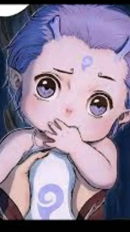 ai character: Baby Ao Bing background