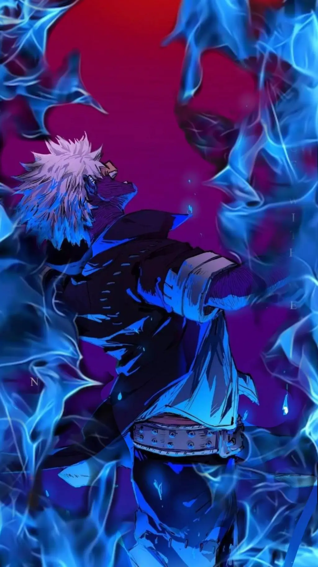 ai character: MHA Dabi background