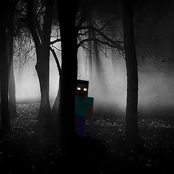 chat with ai character: Herobrine 