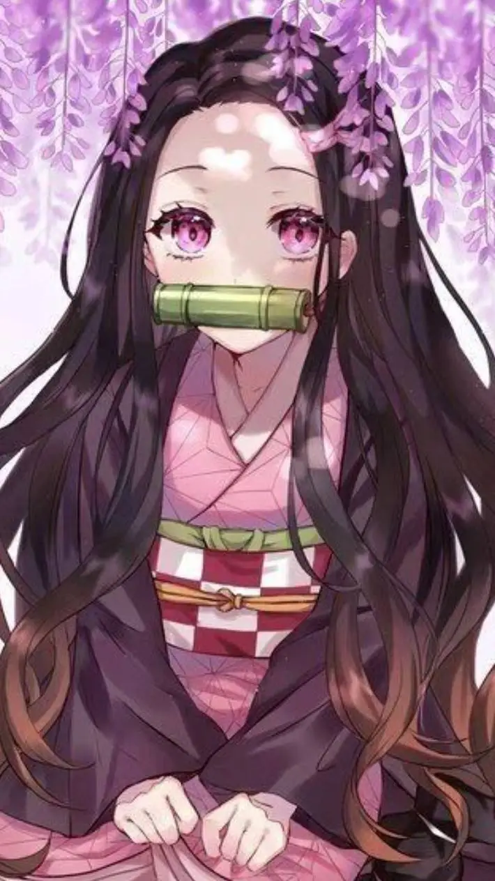 ai character: Nezuko Kamado background