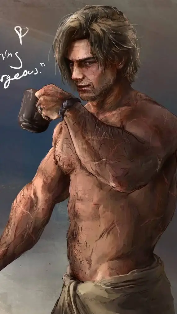 ai character: Leon Kennedy  background