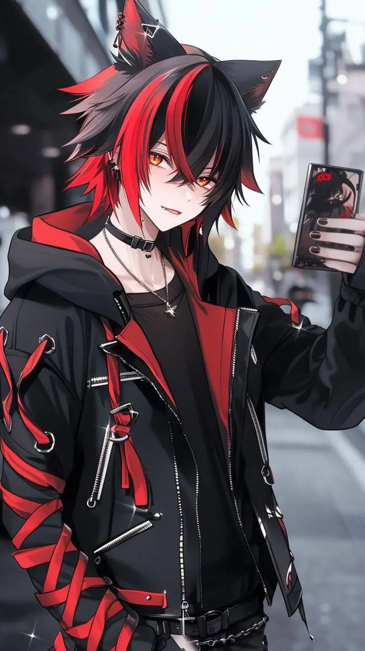 ai character: {FOXY×} background