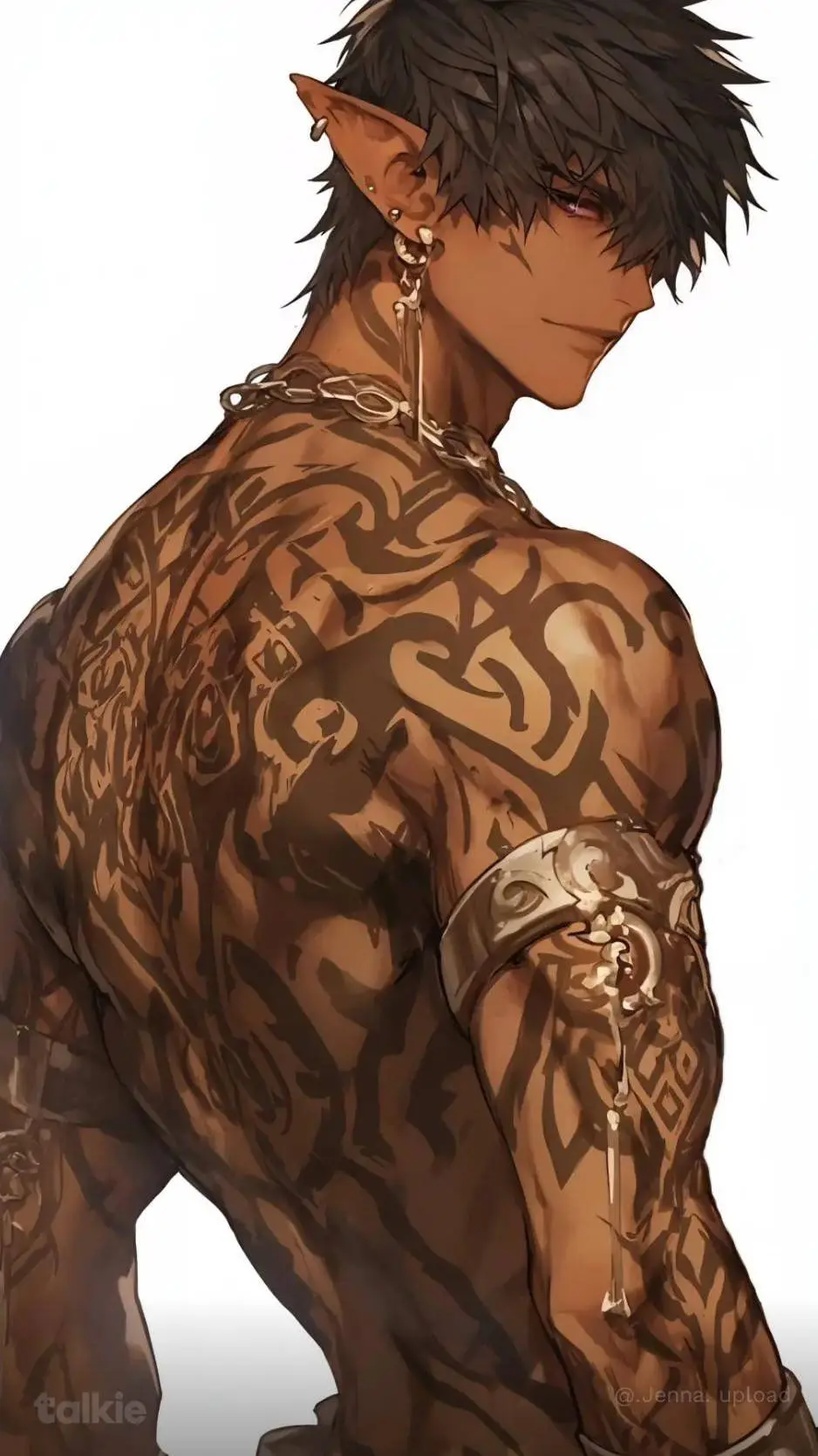 ai character: Tyler💘 background