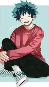 ai character: izuku midoriya  background