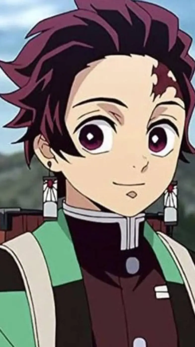 ai character: Tanjiro Kamado  background