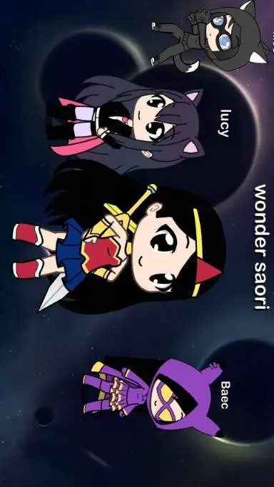 ai character: las heroinas  background