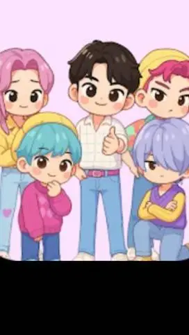 ai character: Saja Boys 😍🥰 background