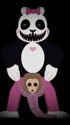 ai character: Miss Bo y Molly  background