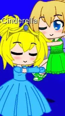 ai character: Tink x Cenicienta  background