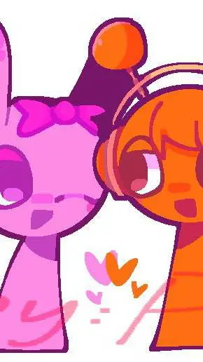 ai character: Pinki X Oren  background