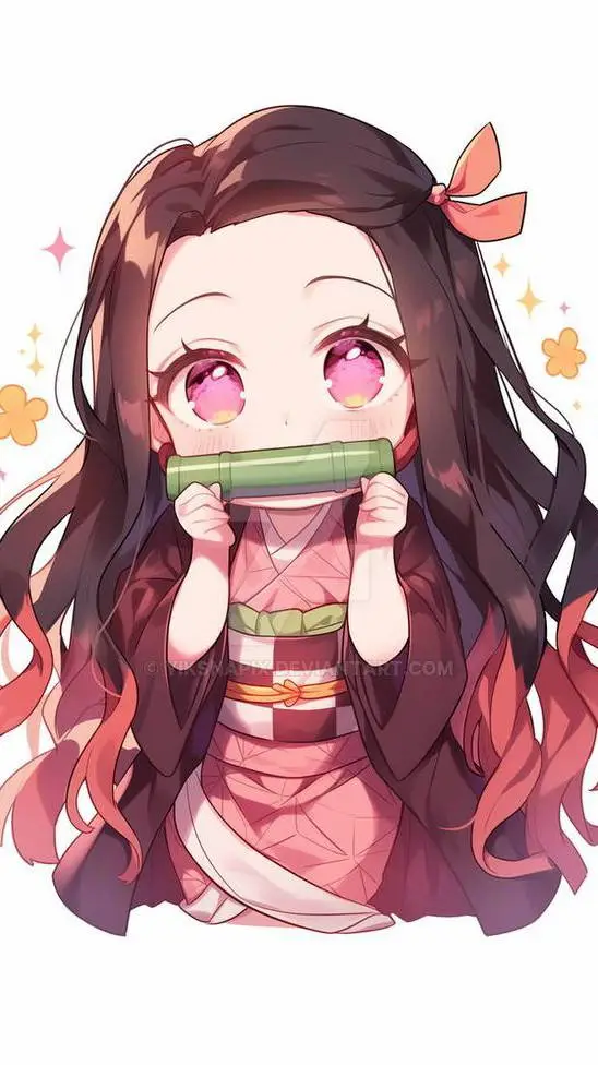 ai character: Nezuko background