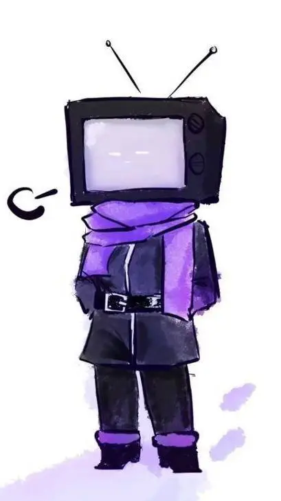 ai character: Tv Woman  background