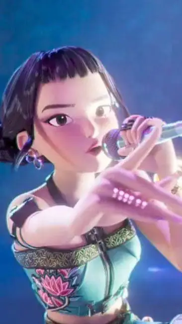 ai character: Zoey  background