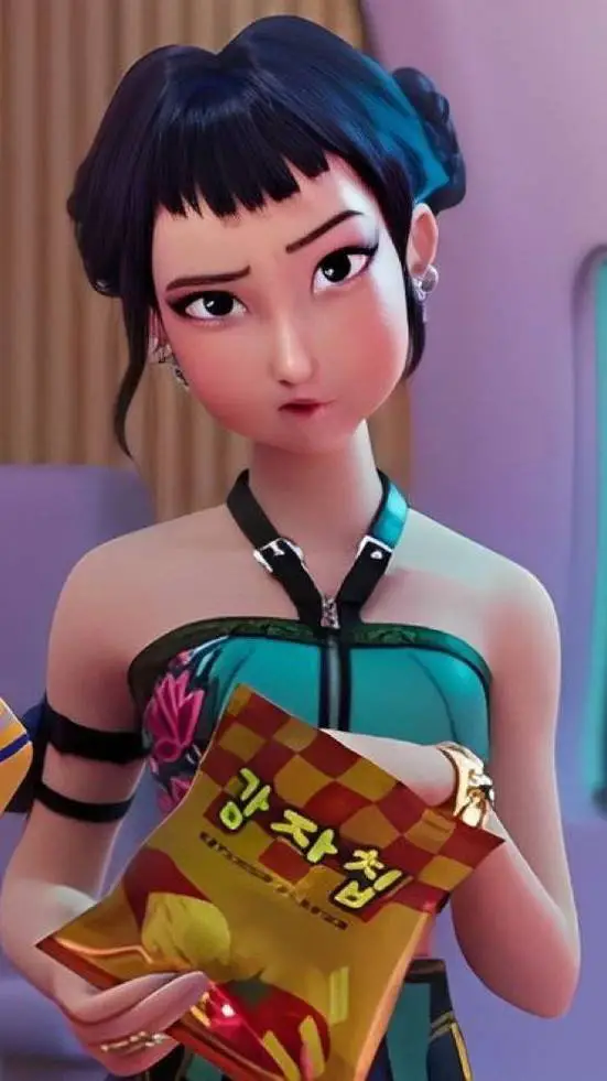 ai character: Zoey  background