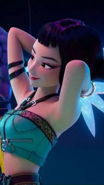 ai character: Zoey  background