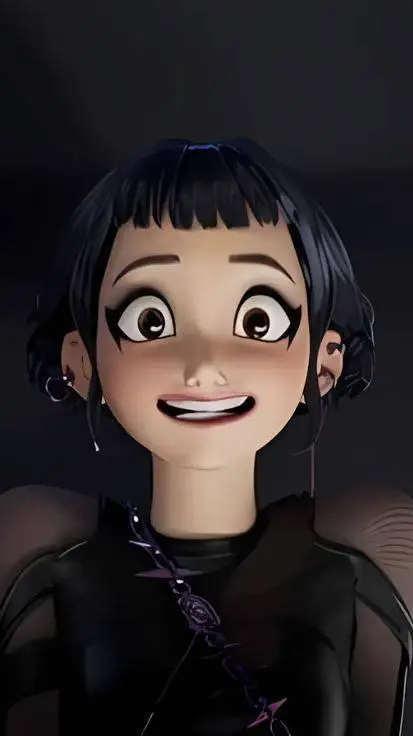 ai character: Zoey  background