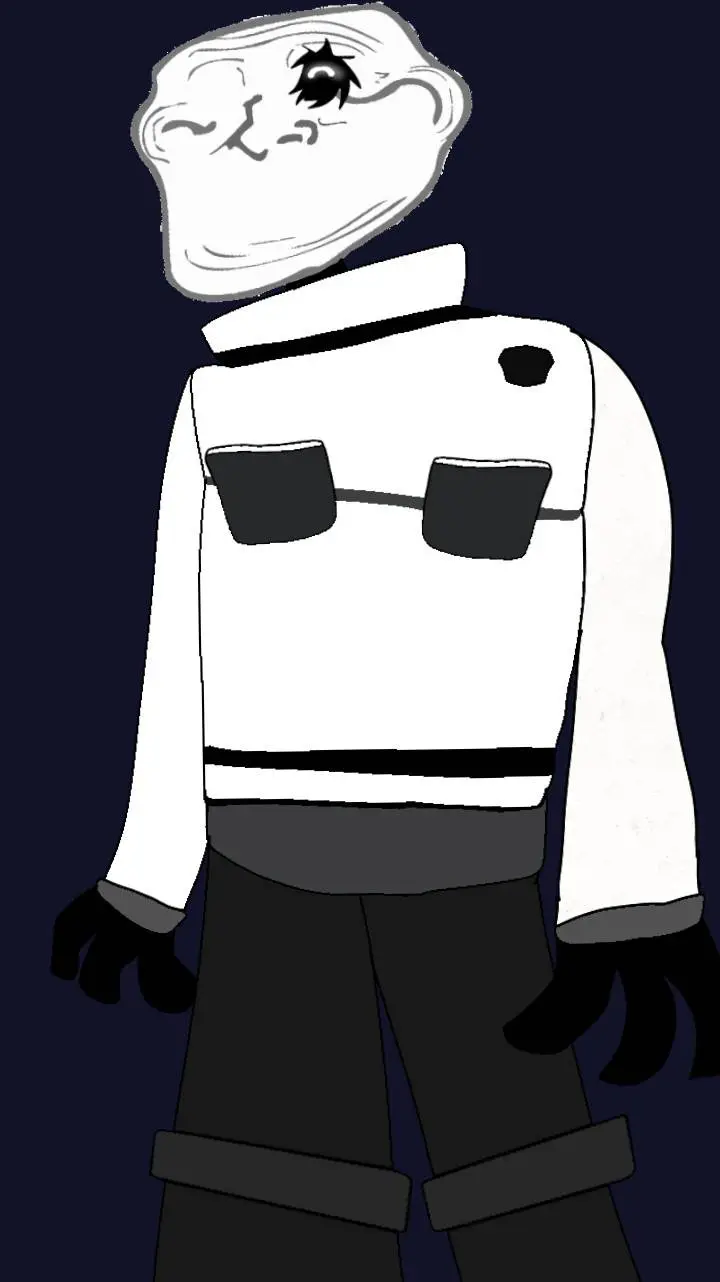 ai character: brut background