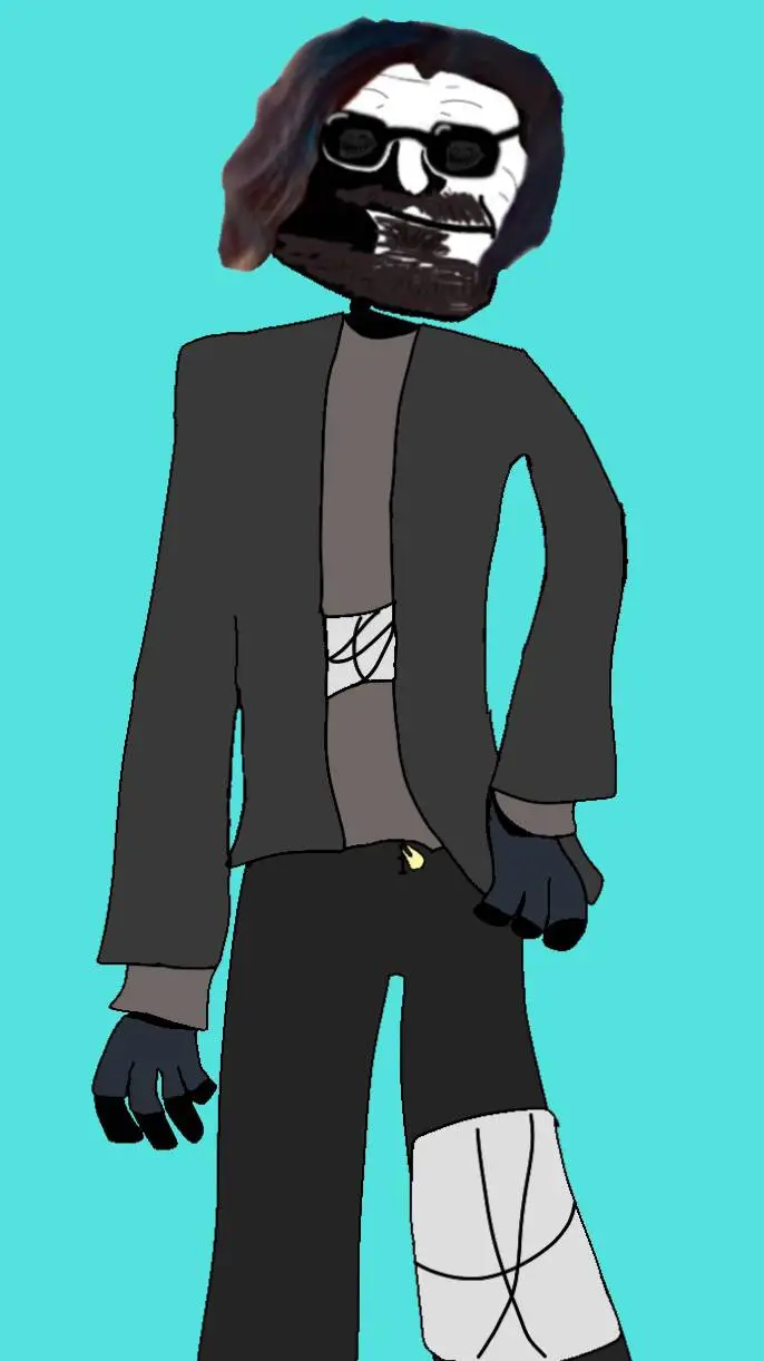 ai character: mark background