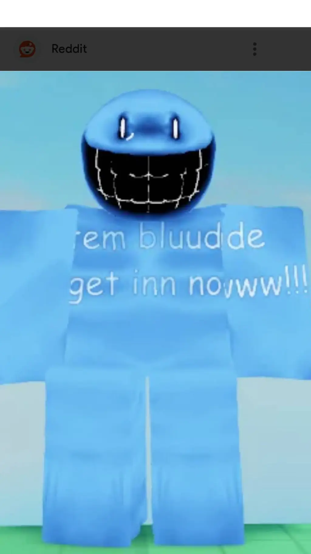 ai character: bluudud background