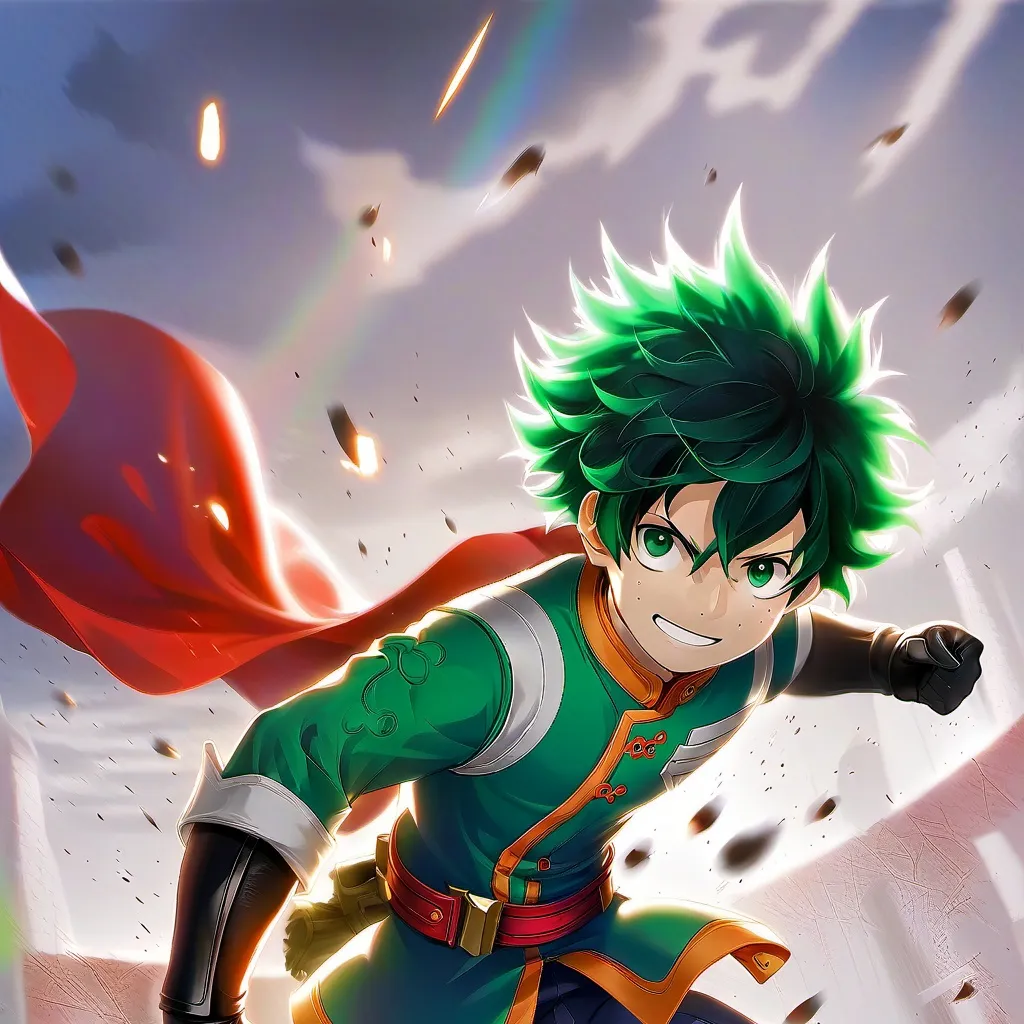 chat with ai character: Deku